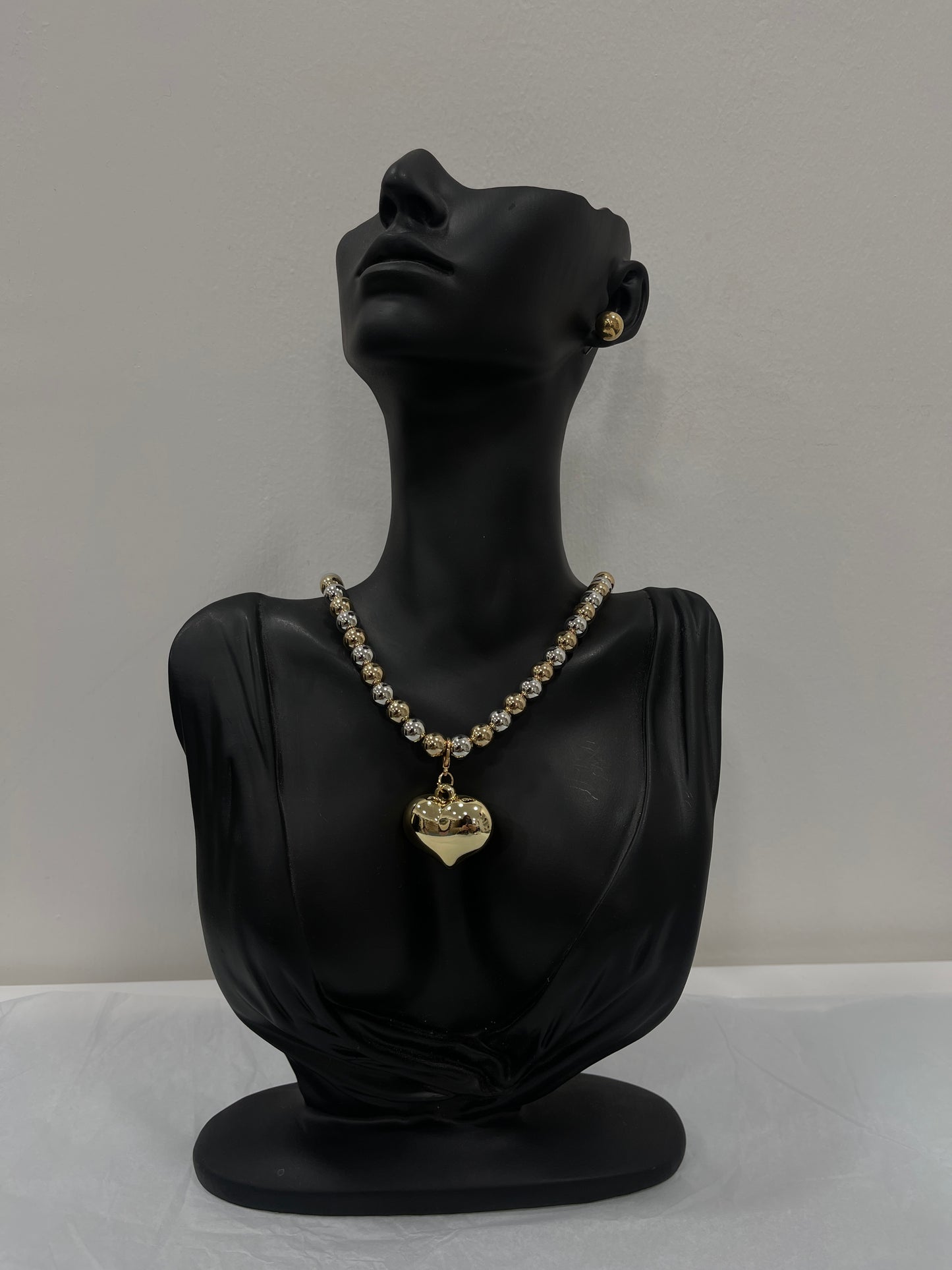 Parure Heart Bicolor