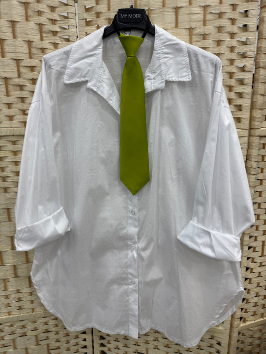 Camicia & Cravatta Bianca