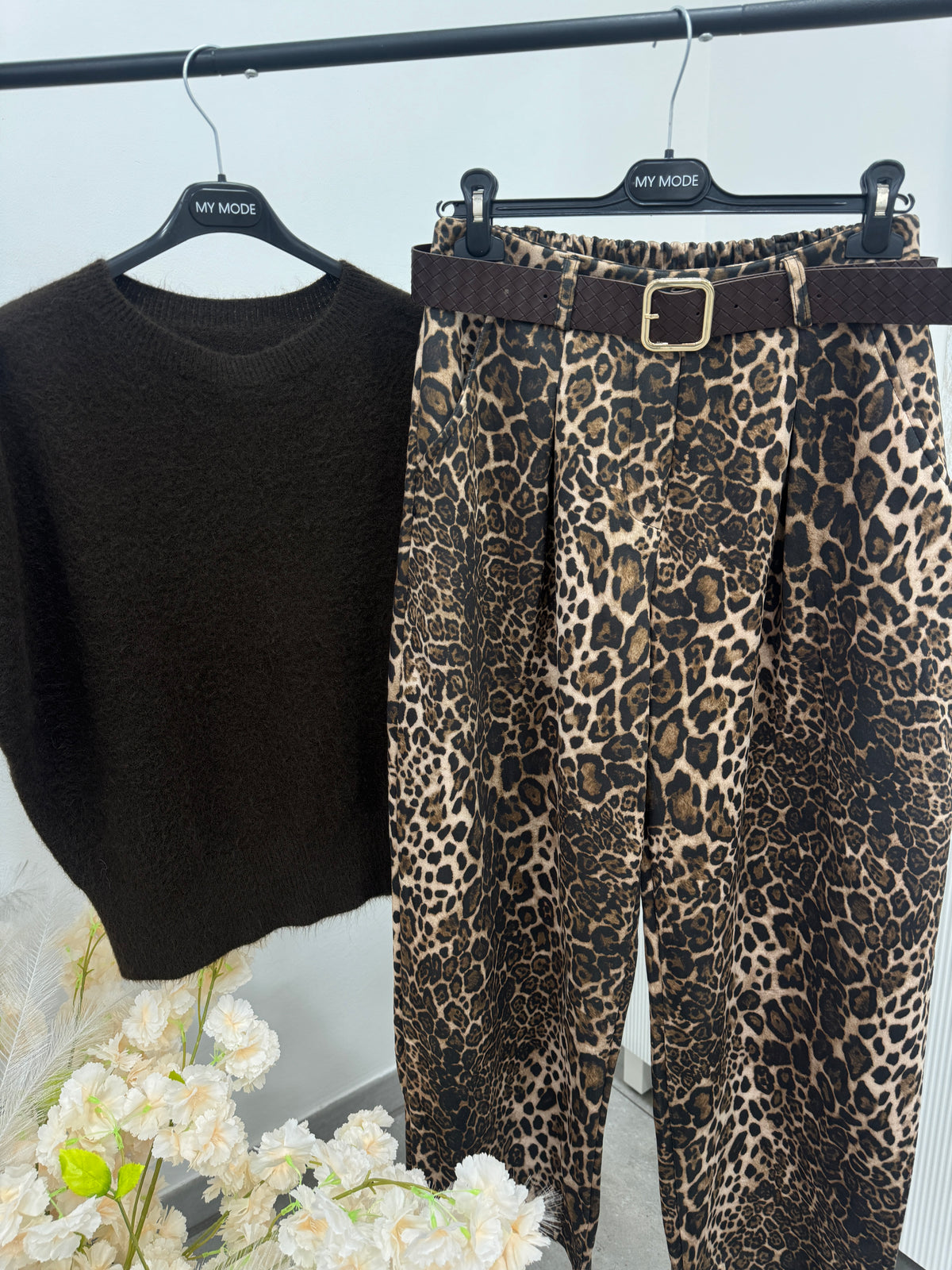 Pantalone Balloon Leopard