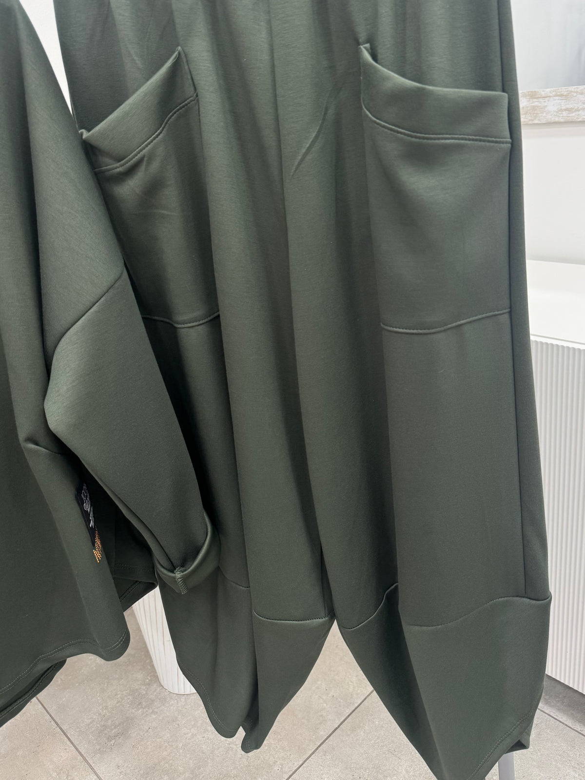 Coordinato Tuta Petalo Verde Militare