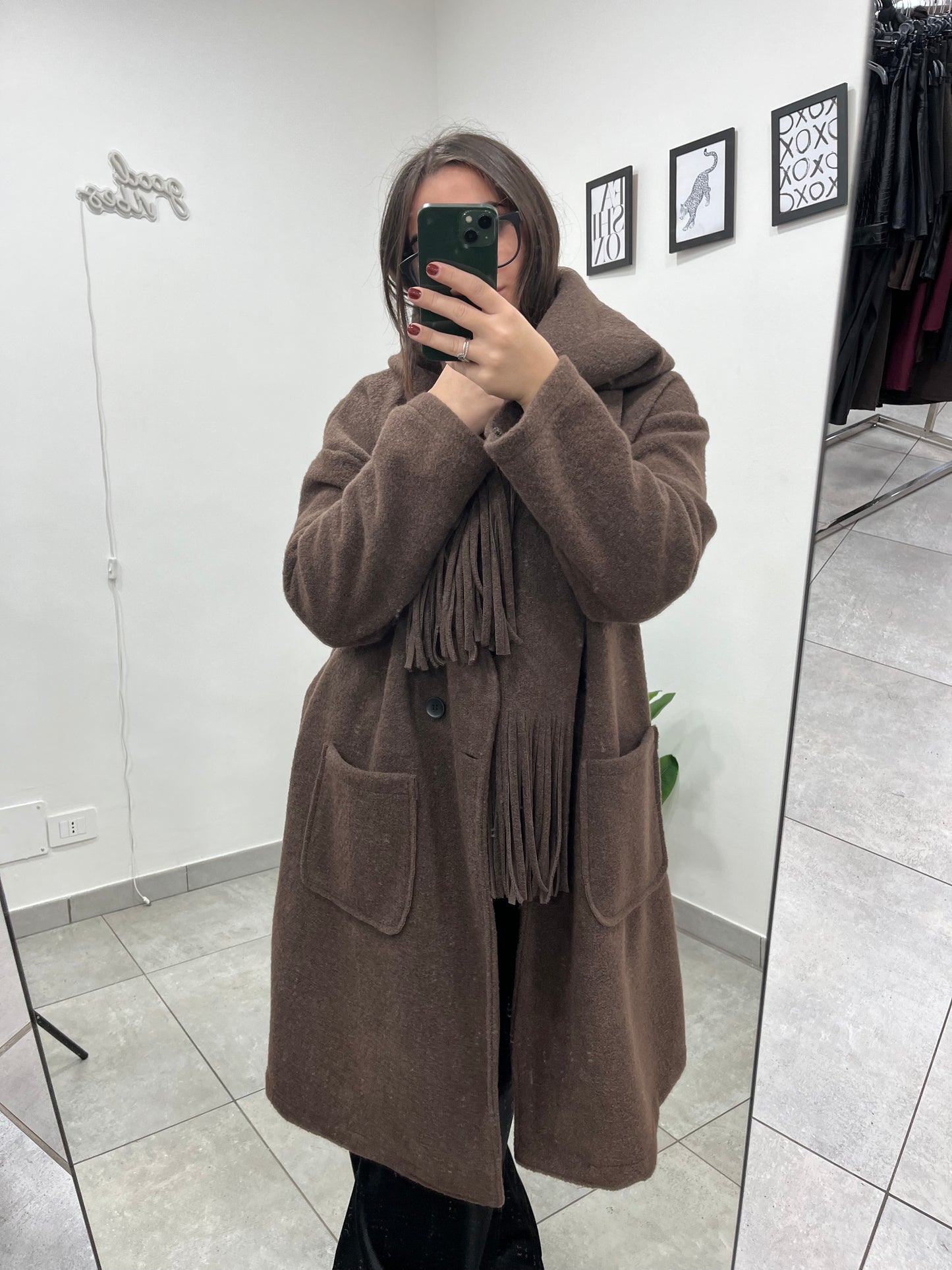 Cappotto Susy Marrone