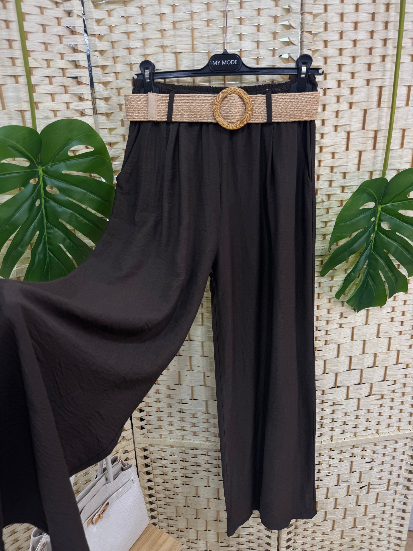 Pantalone Patricia Marrone