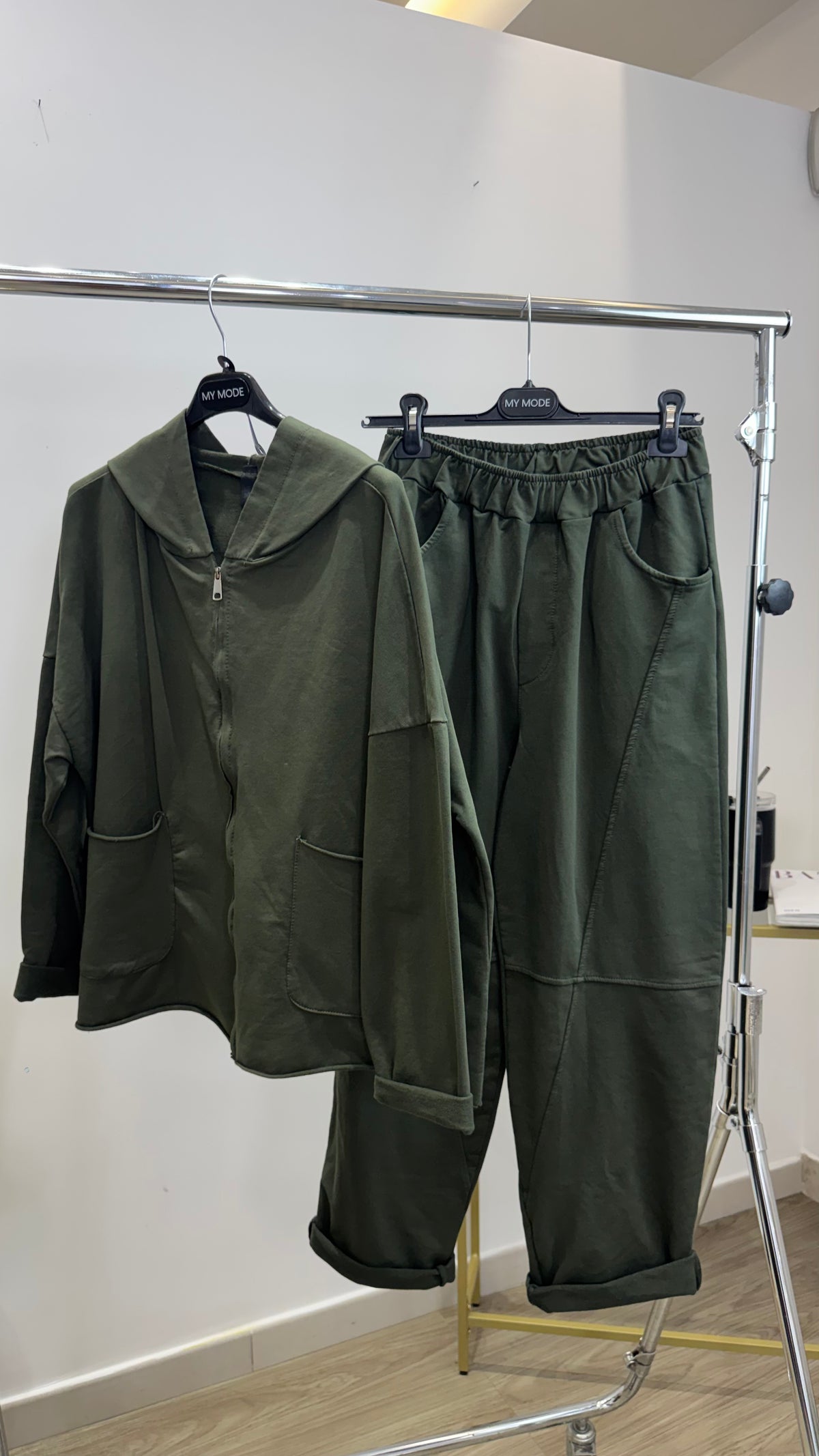 Cord Tuta Verde Militare