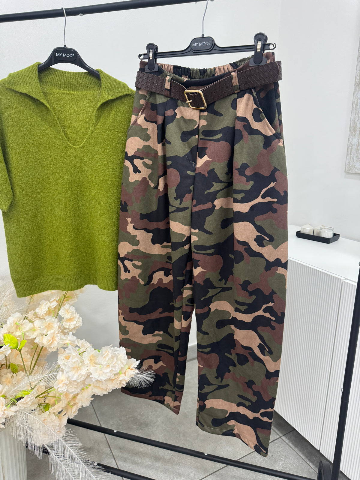 Pantalone Balloon Camouflage