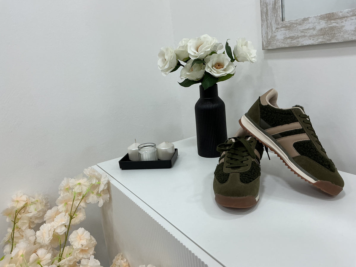 Sneakers lana cotta