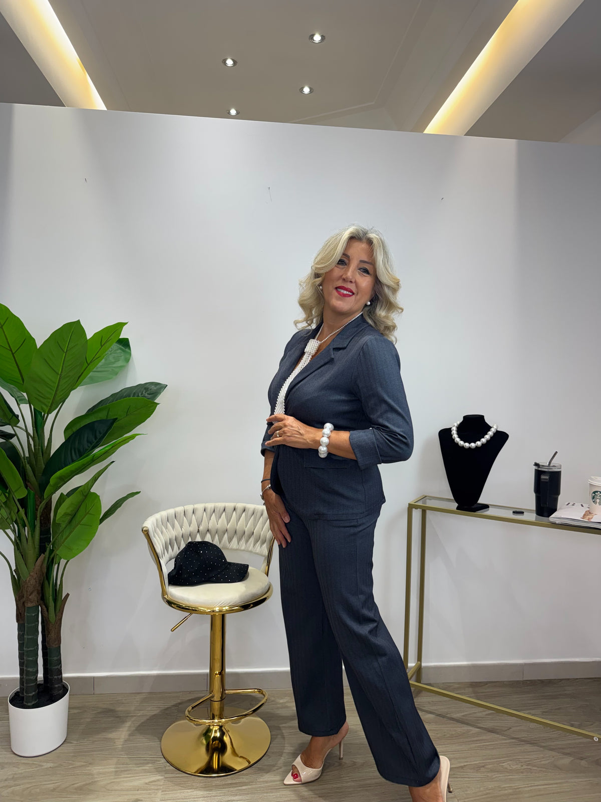 Tailleur Girl Blu