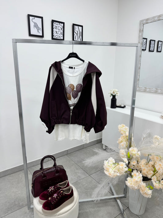 Coordinato Casual Vino