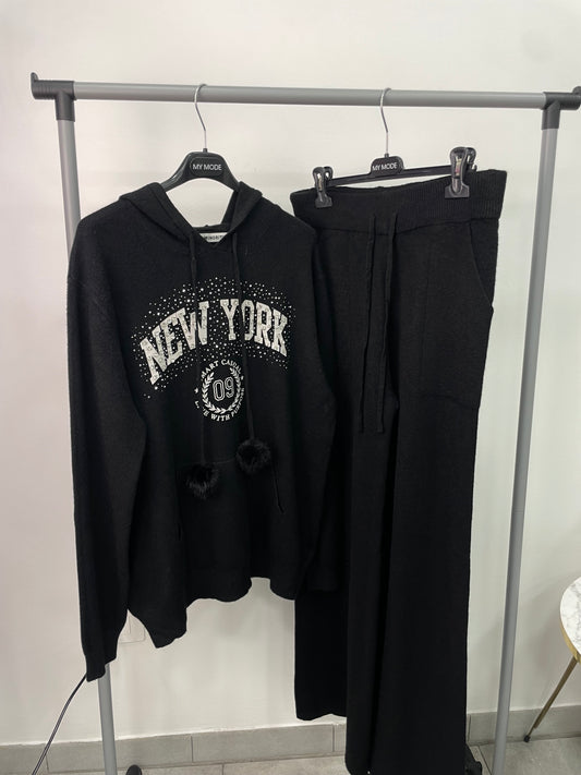 Coordinato New York Nero