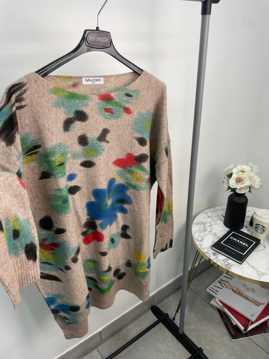 Maglia Fiori Over Fango