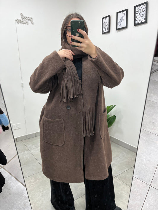 Cappotto Susy Marrone