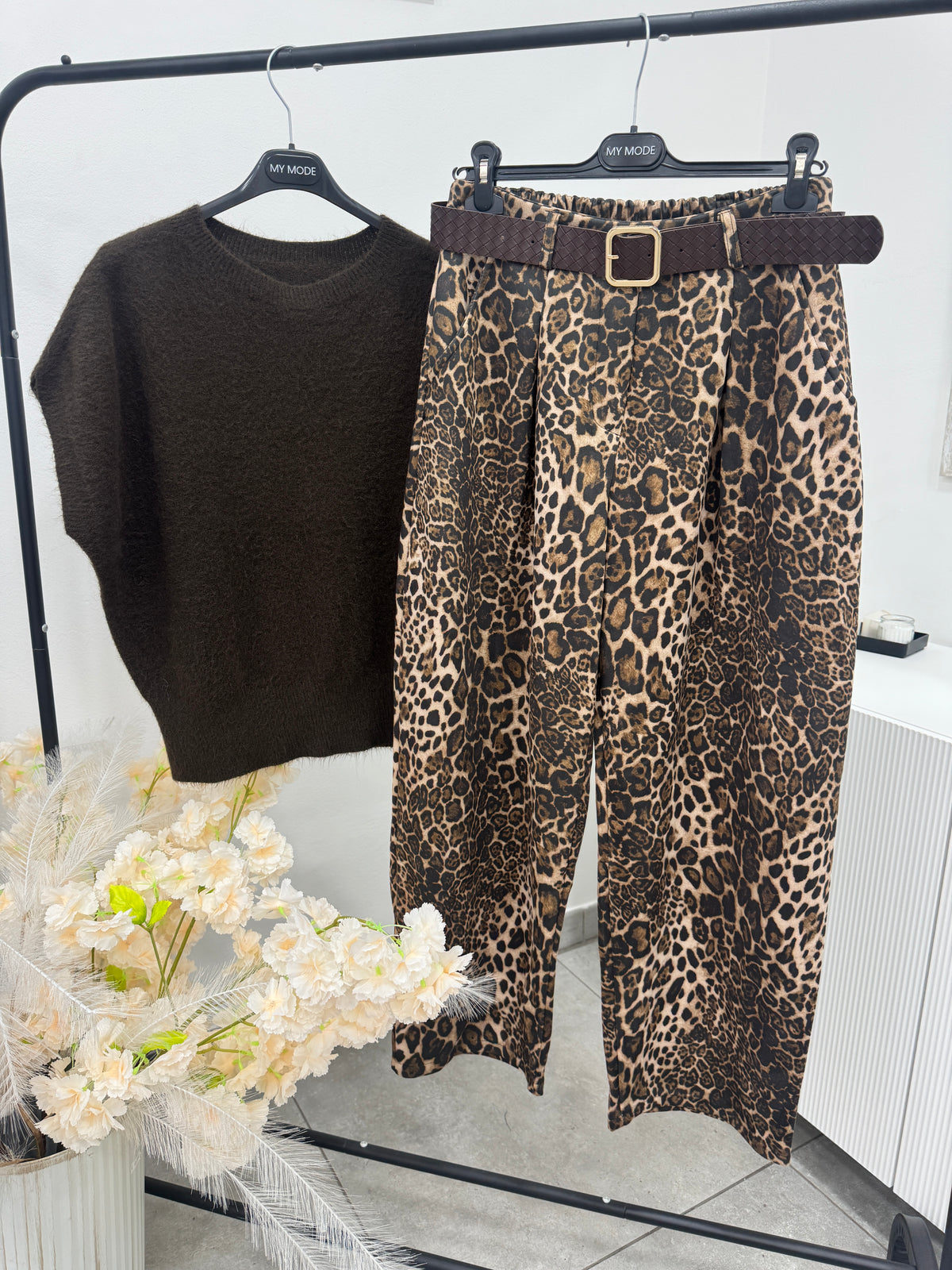 Pantalone Balloon Leopard