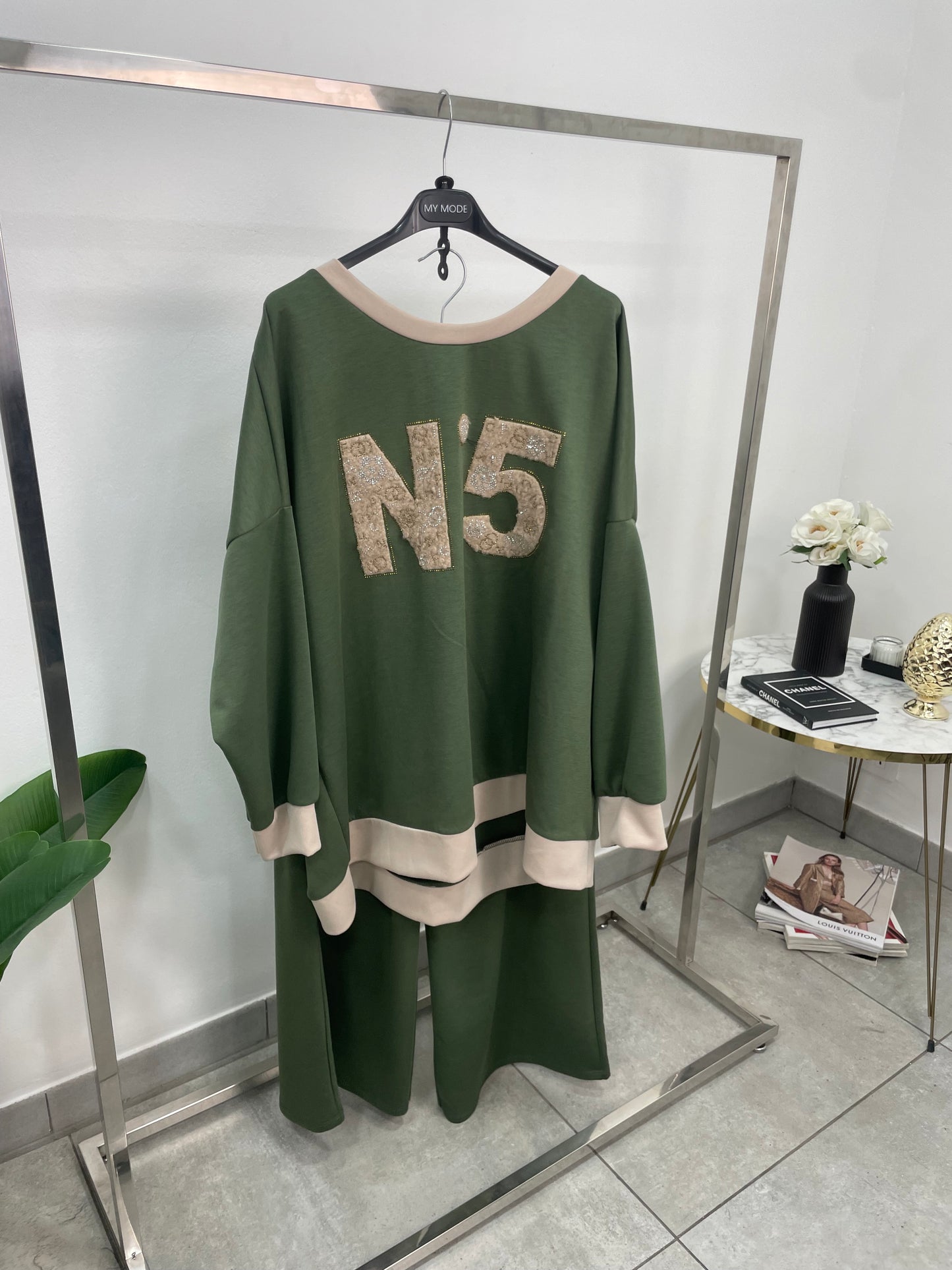Coordinato Number Five Verde Militare
