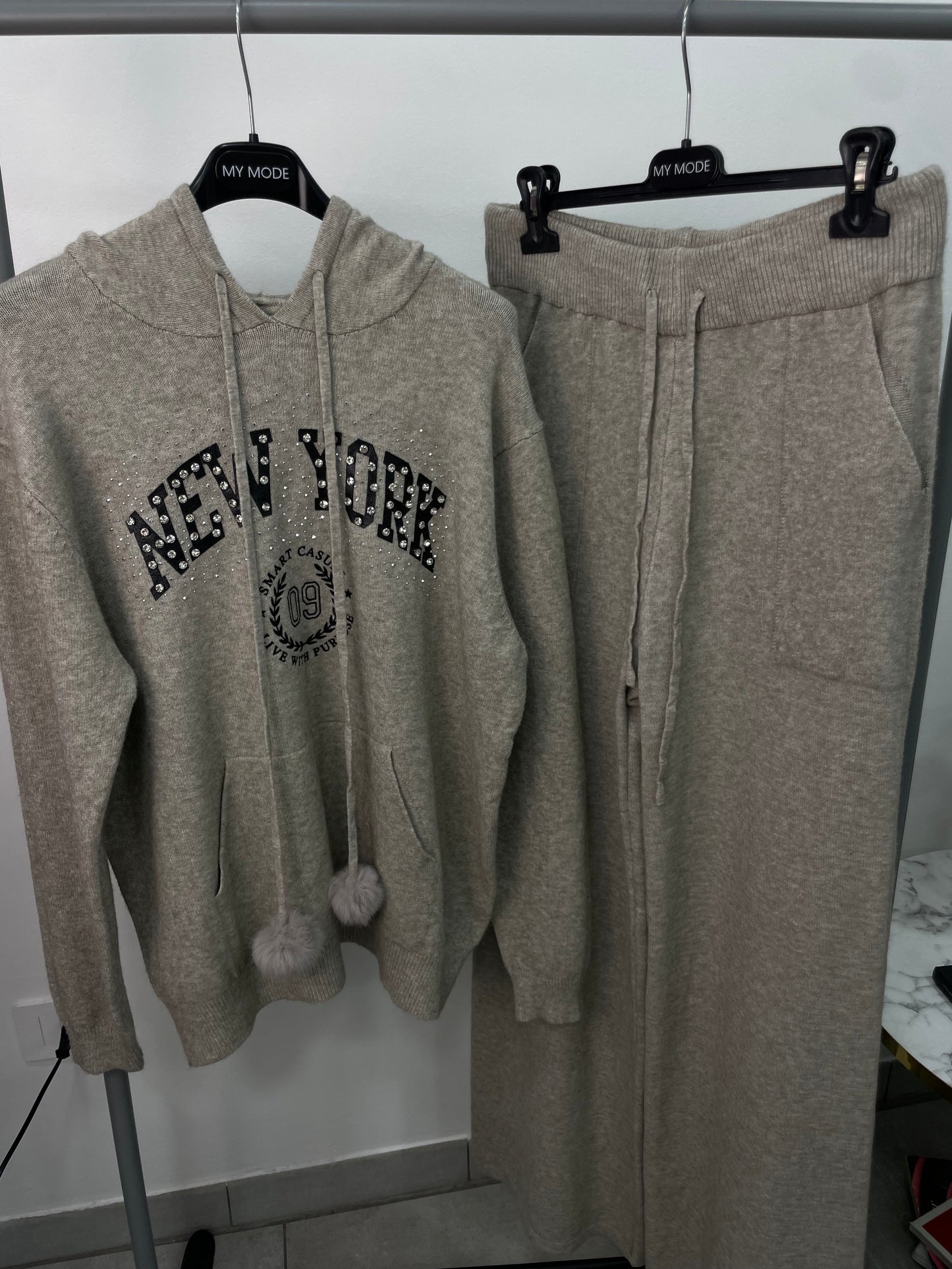 Coordinato New York Fango