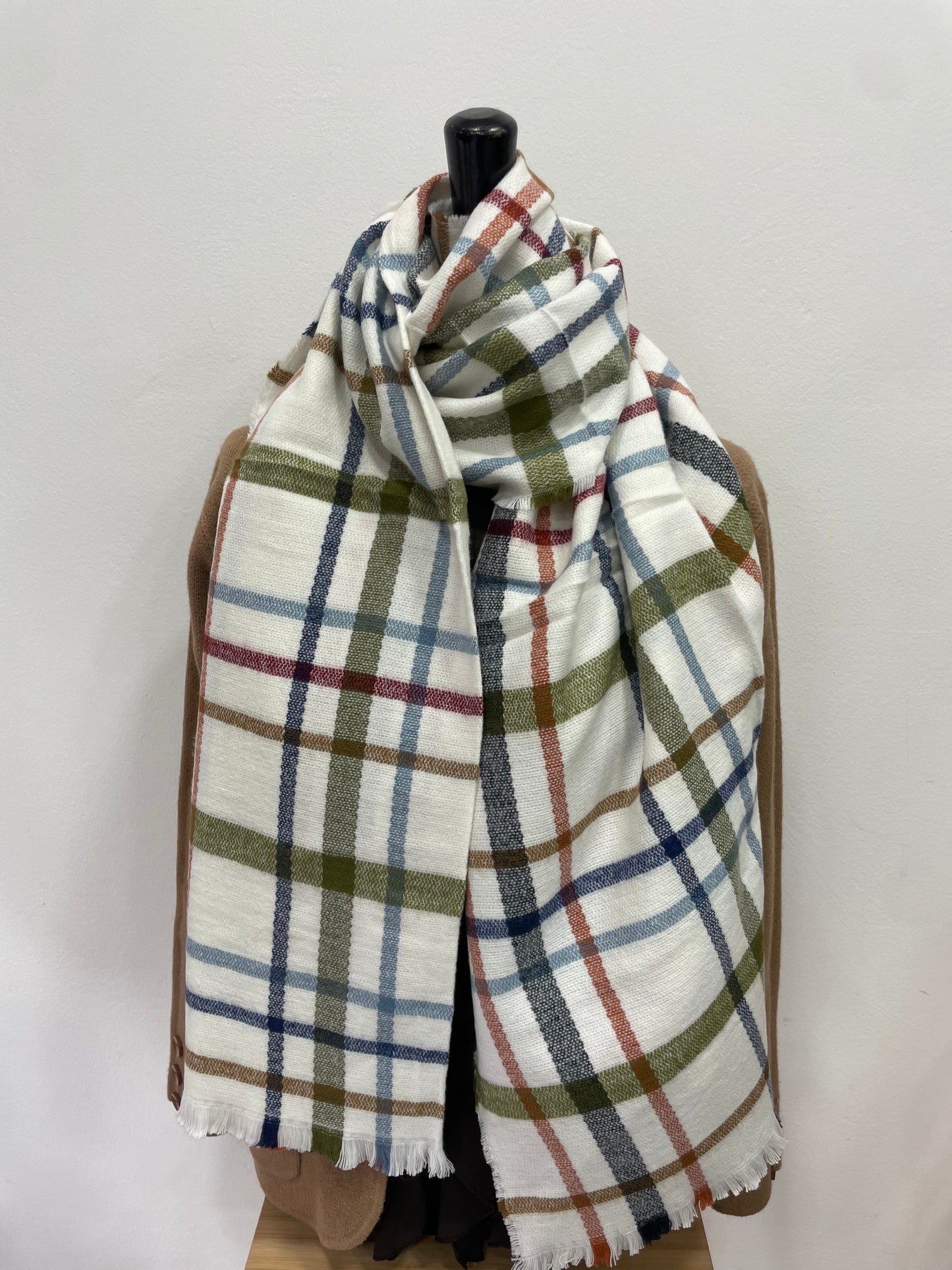 Sciarpa Poland Bianca