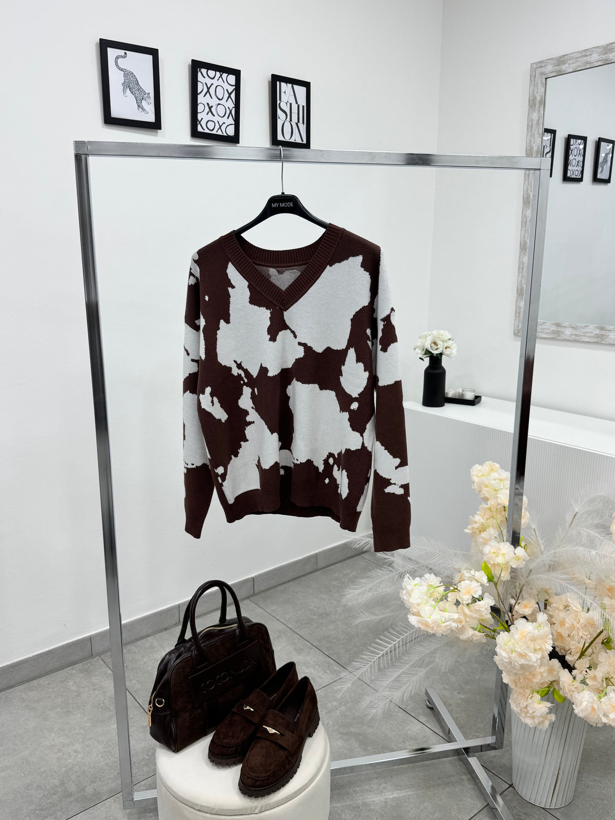 Coordinato Cow Cioccolato