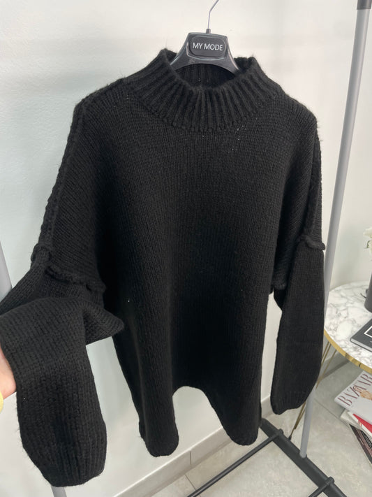 Maglione Over Nero