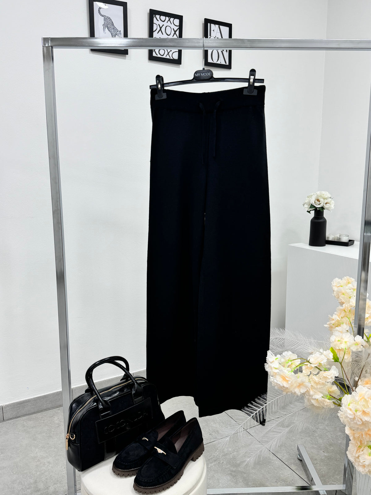 Coordinato Cow Nero