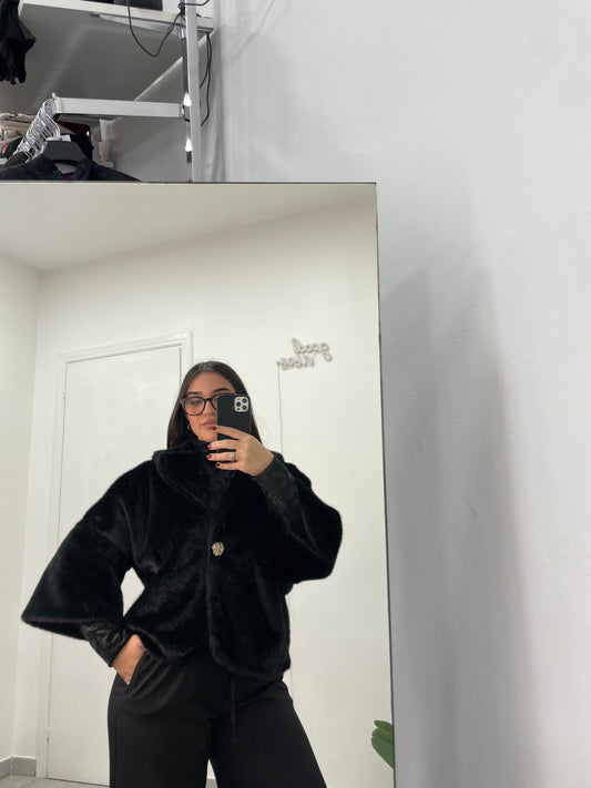 Ecopelliccia Eleganza Nera