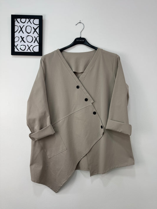 Maglia Irregular Fango