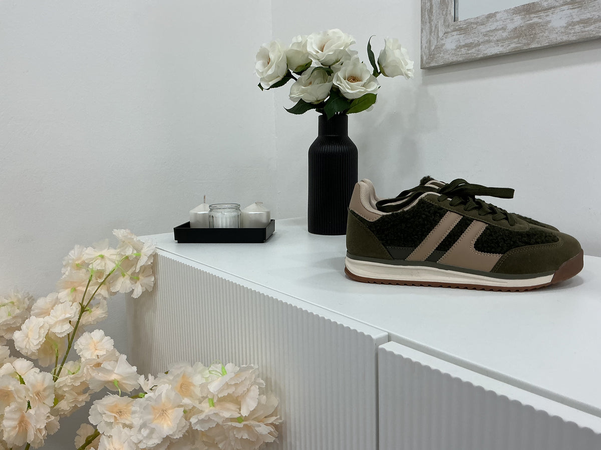 Sneakers lana cotta