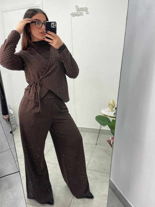 Coordinato Elegance Marrone