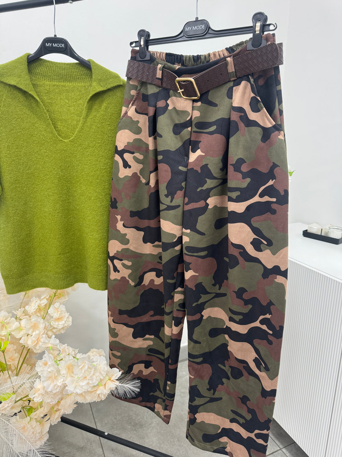 Pantalone Balloon Camouflage
