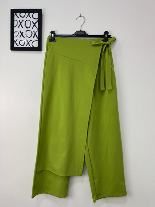 Pantalone Irregular Lime