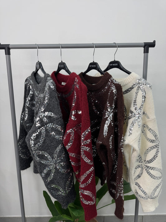 Chic Pull Paillettes
