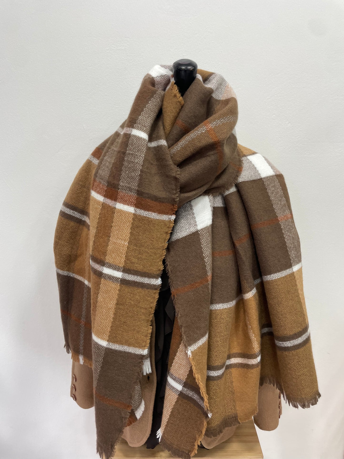 Sciarpa Scotland Camel