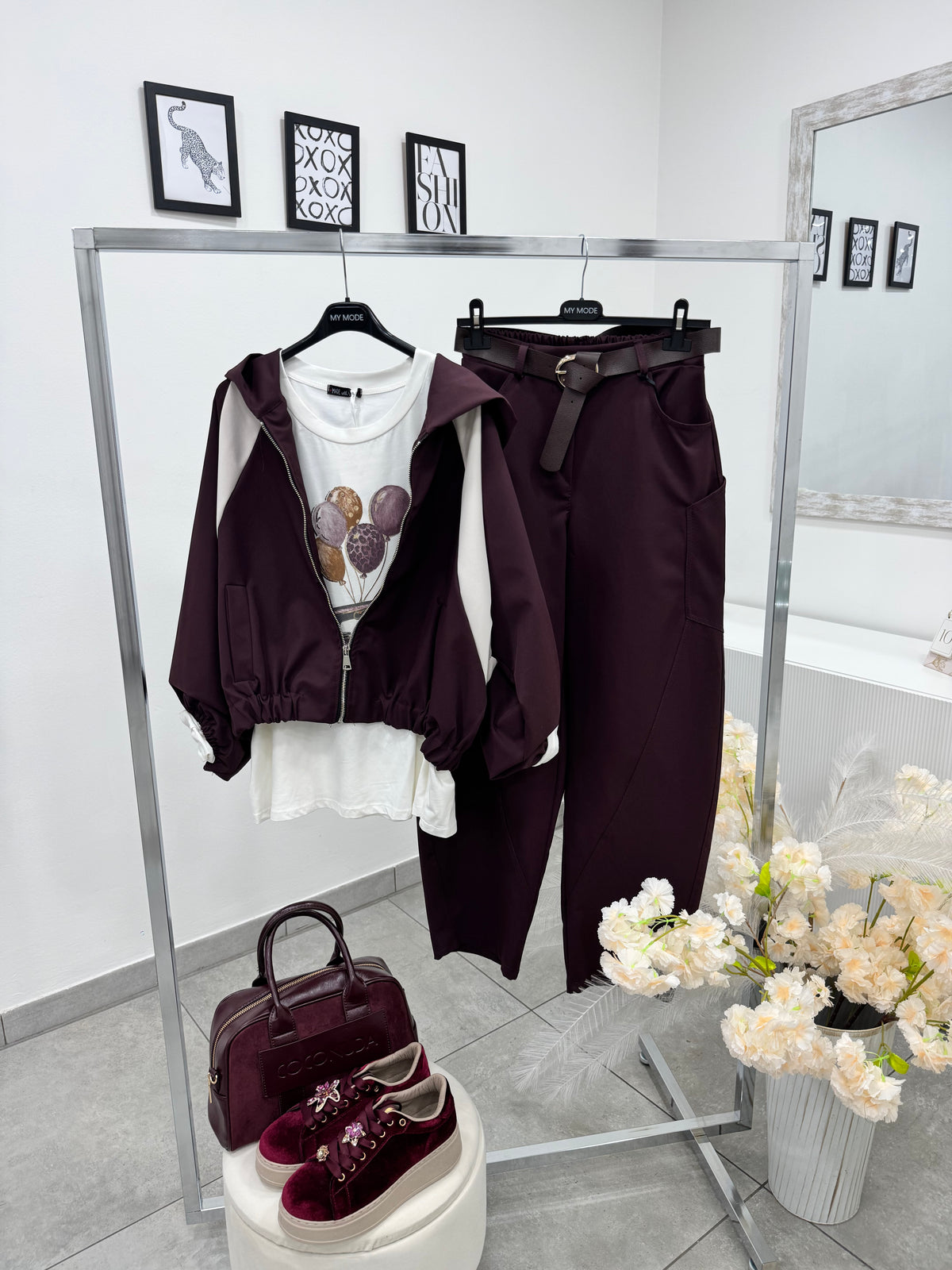 Coordinato Casual Vino