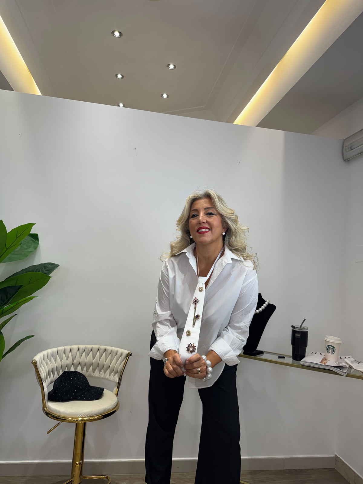 Camicia Cravatta Chic
