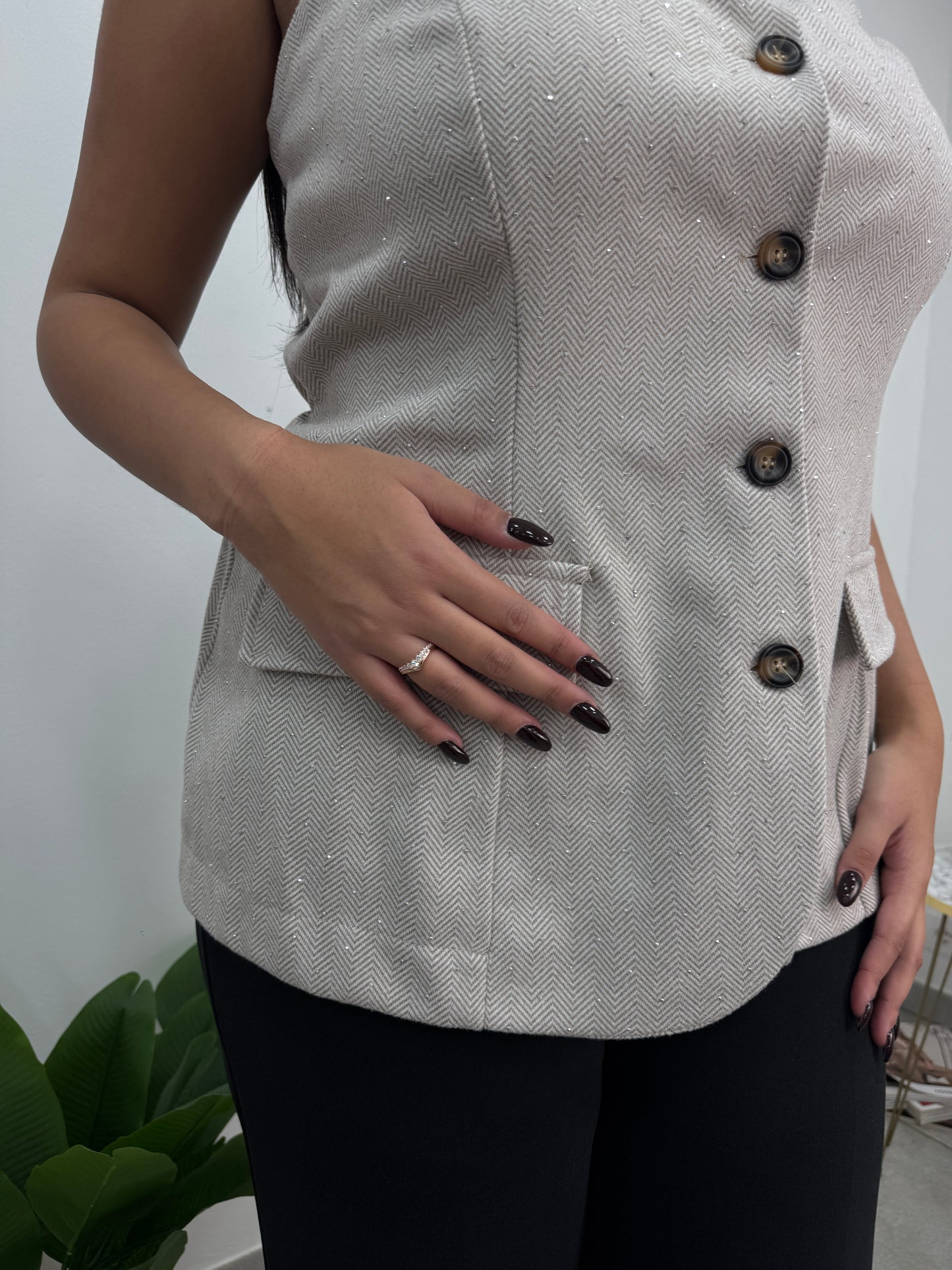 Corsetto Gioiello Panna