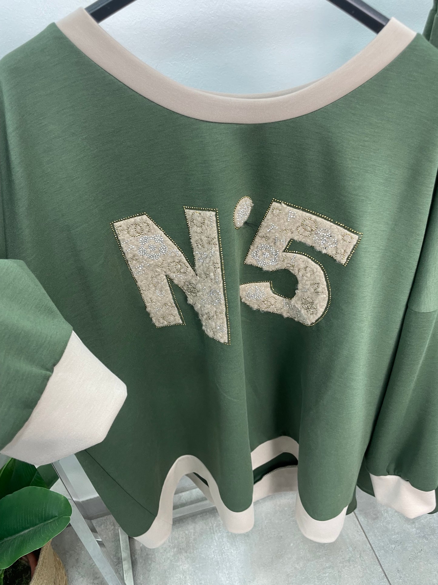 Coordinato Number Five Verde Militare