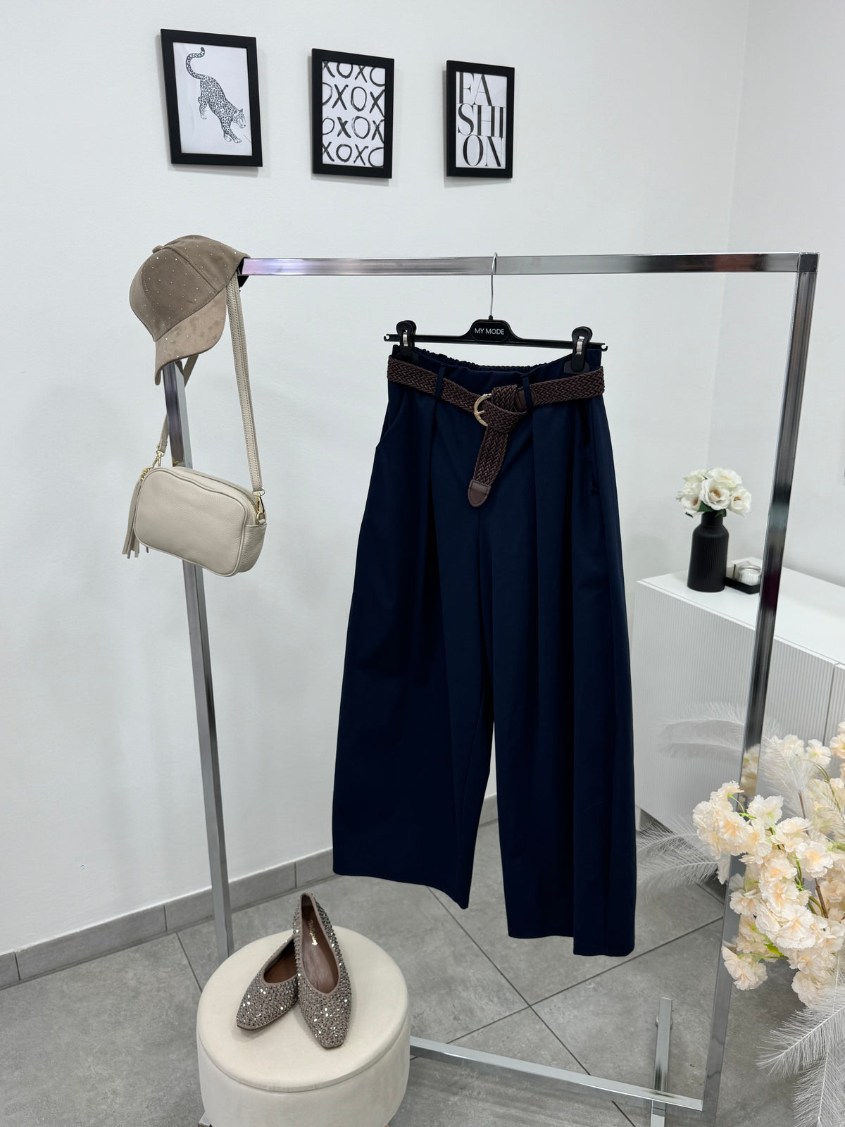 Pantalone Balloon Blu