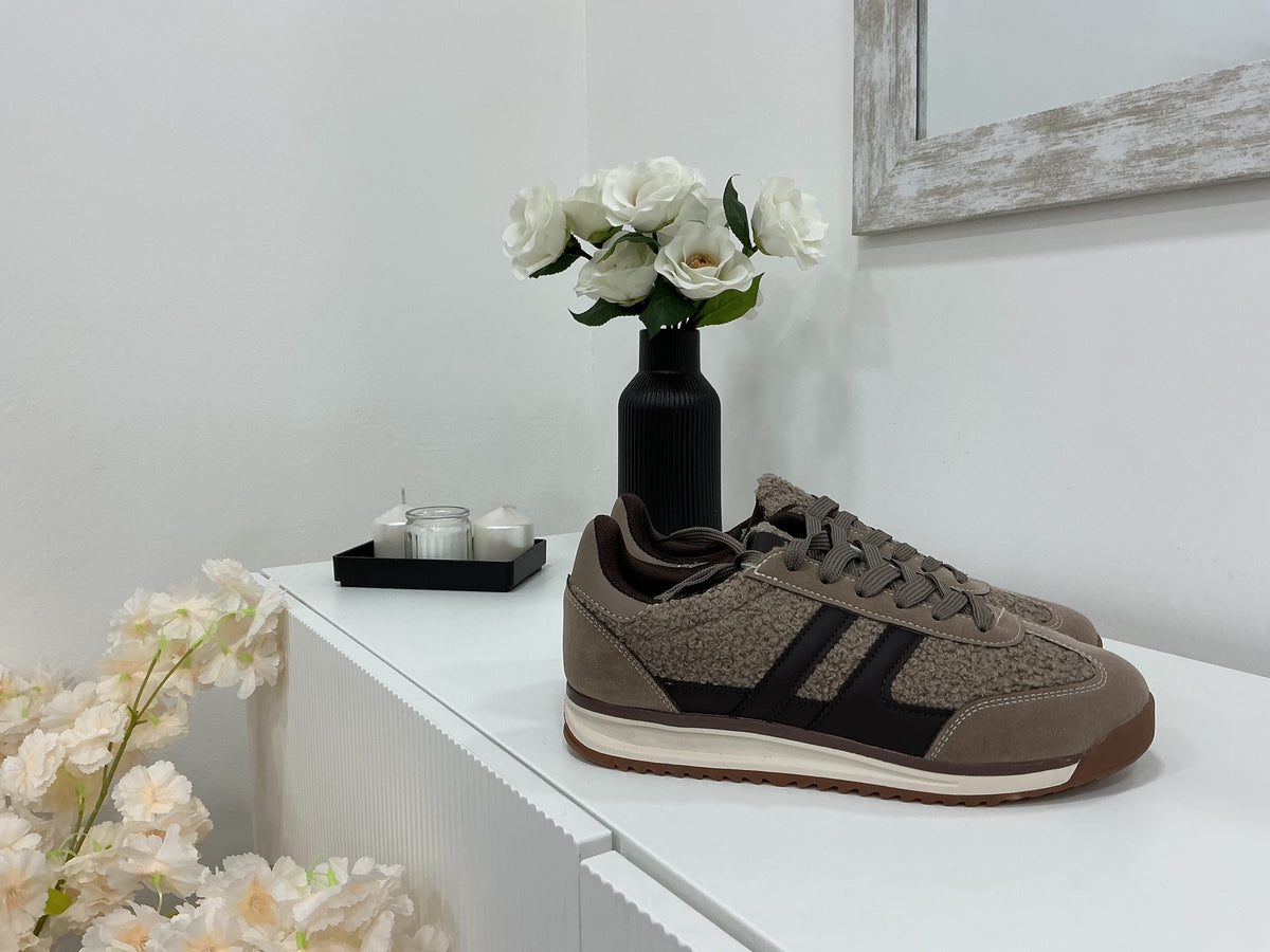 Sneakers lana cotta