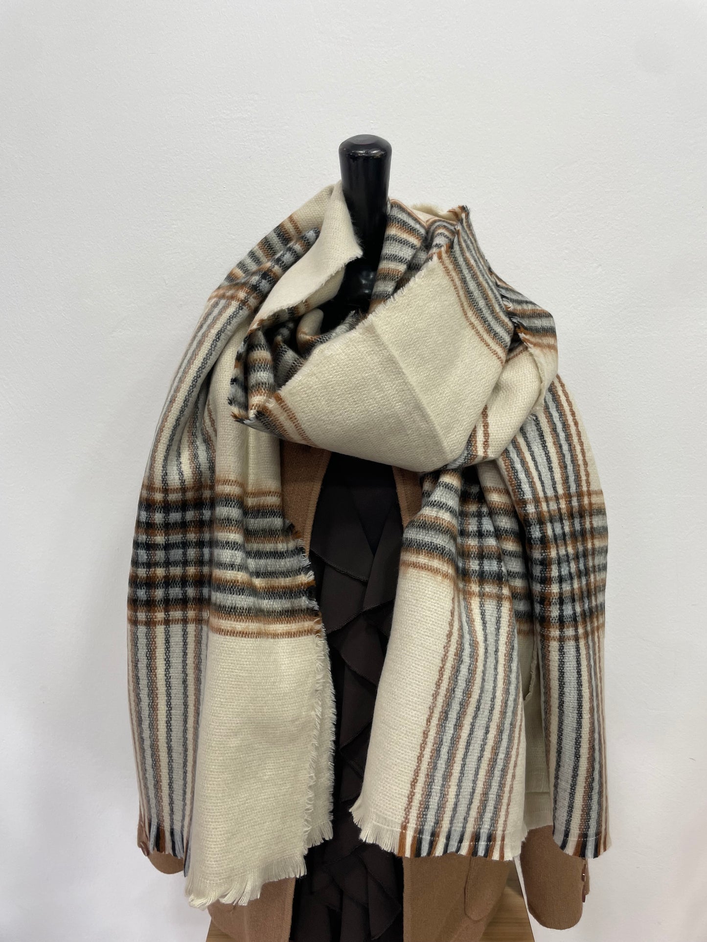 Sciarpa Poland Beige