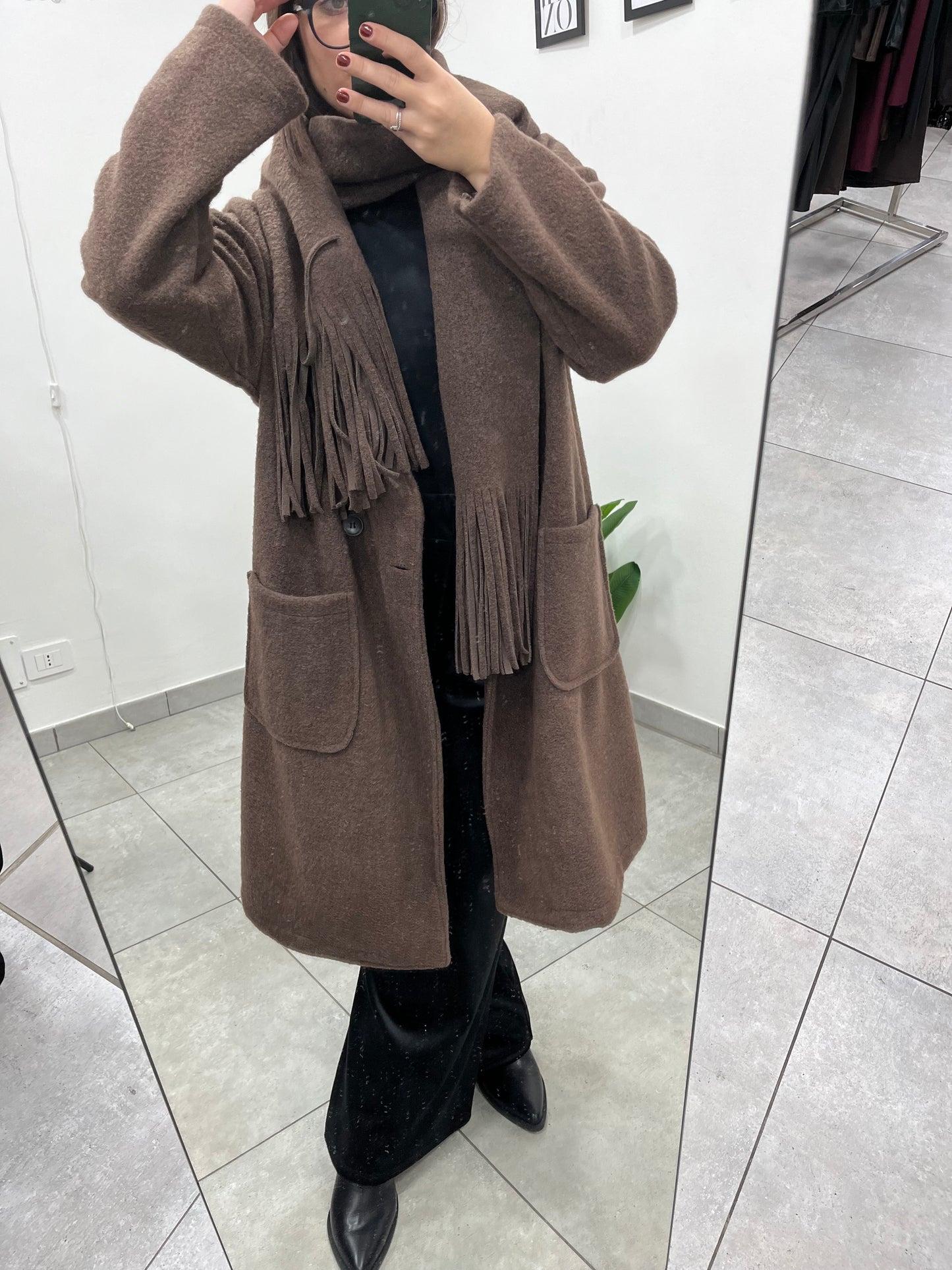 Cappotto Susy Marrone