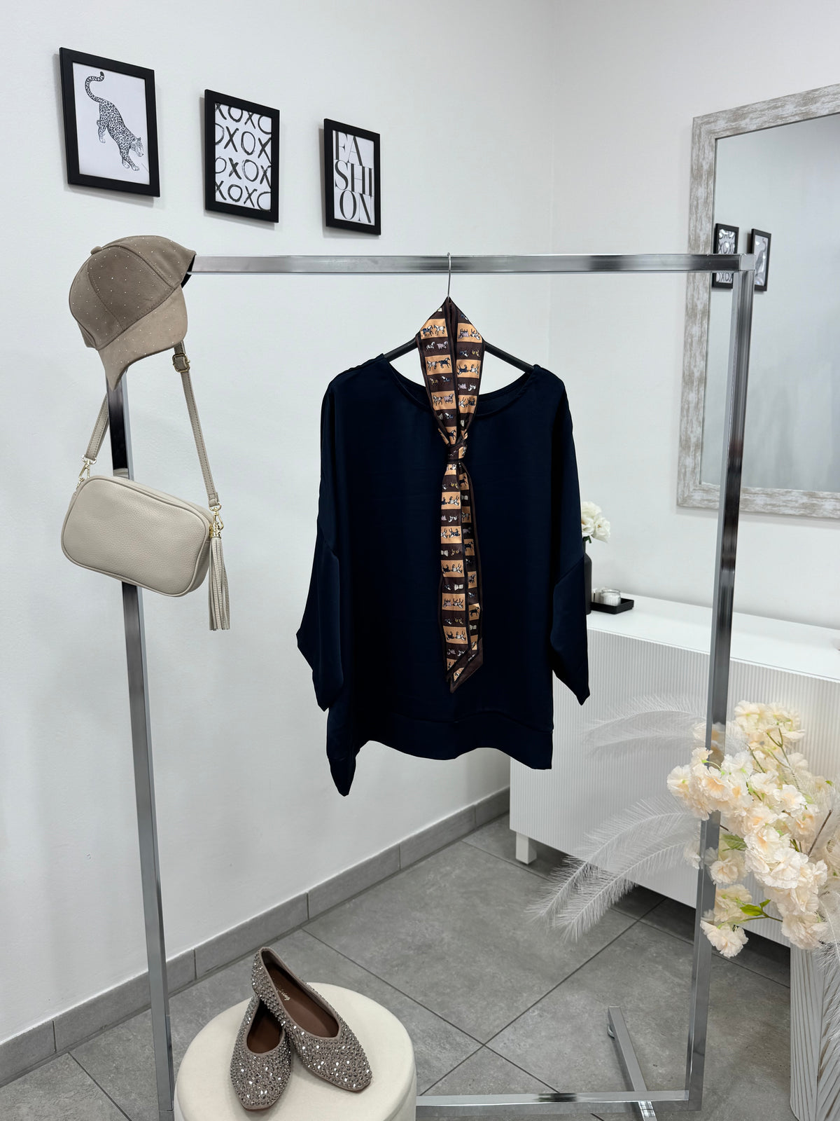 Maglia Satin Blu