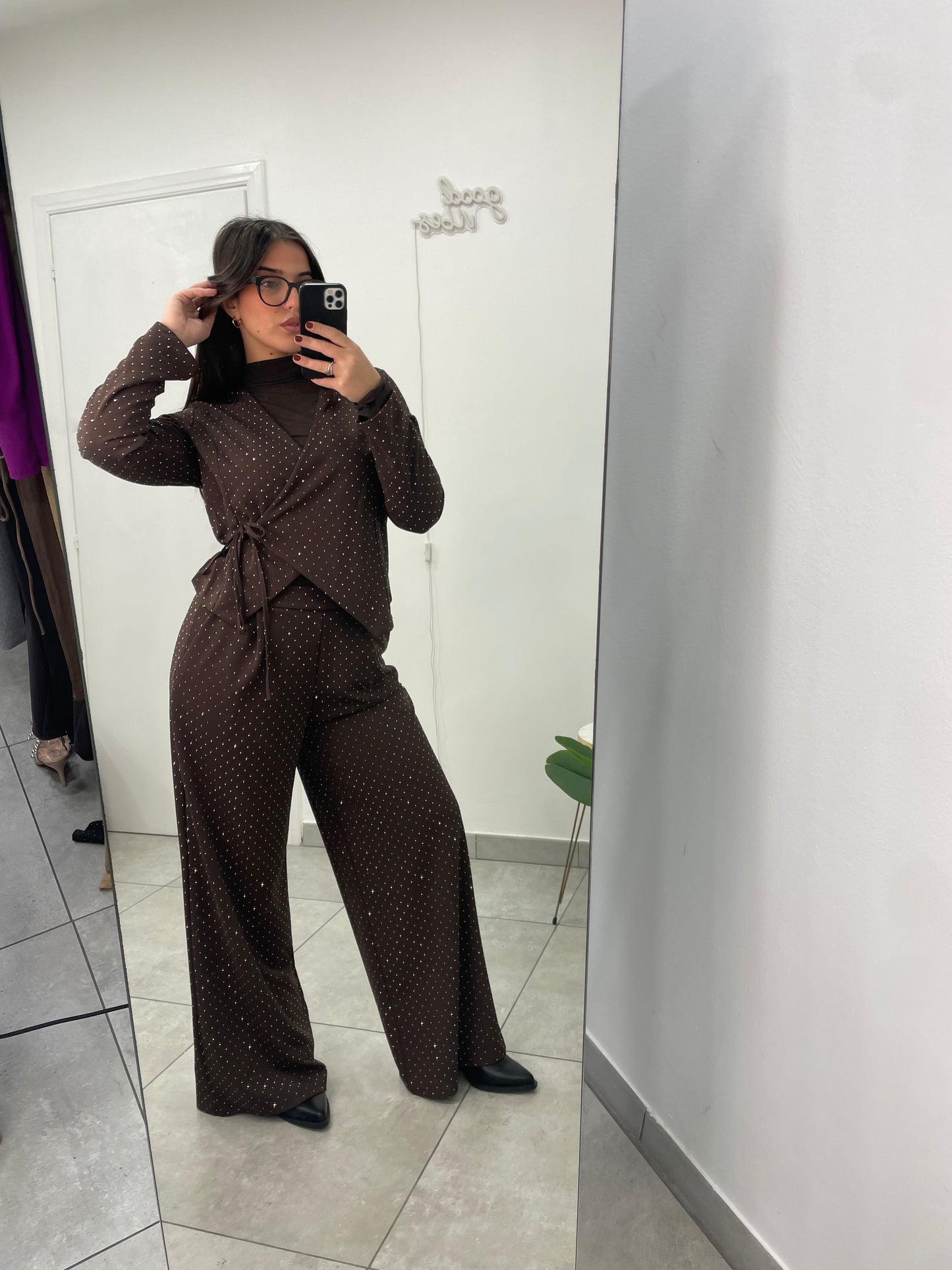 Coordinato Elegance Marrone