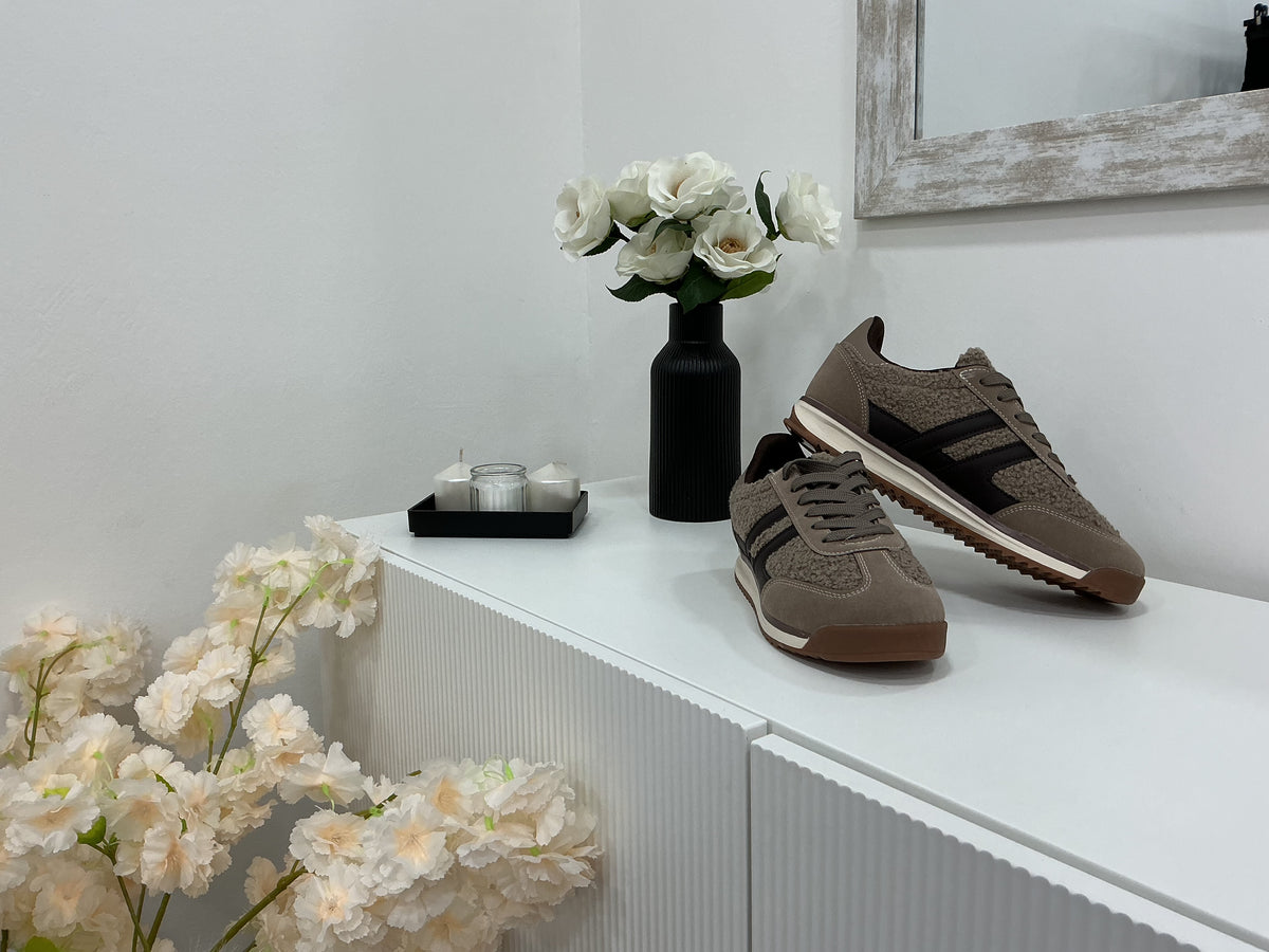 Sneakers lana cotta