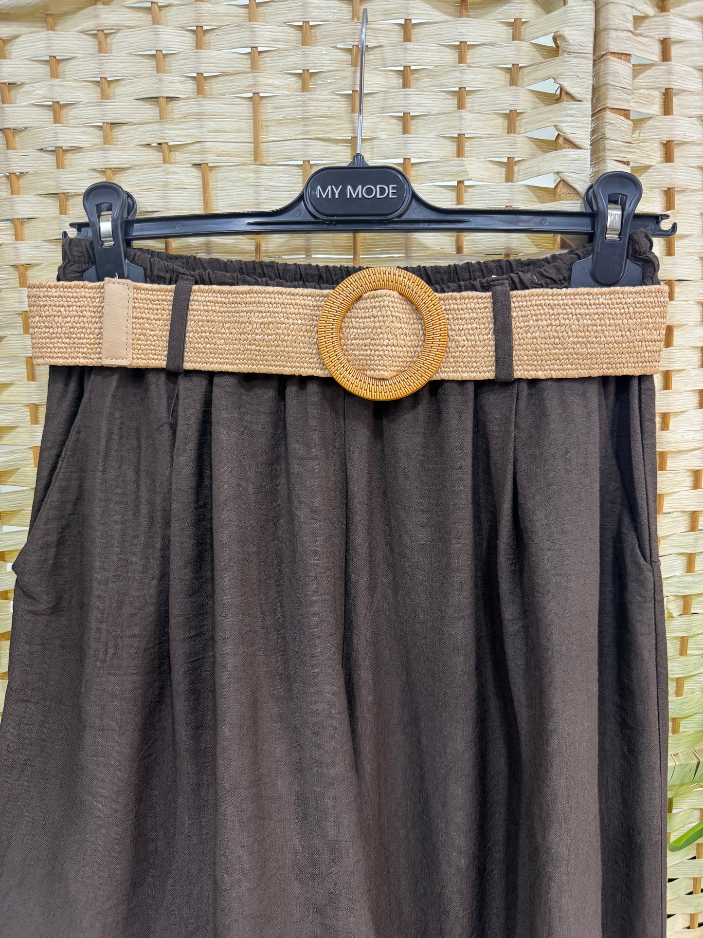 Pantalone Patricia Marrone