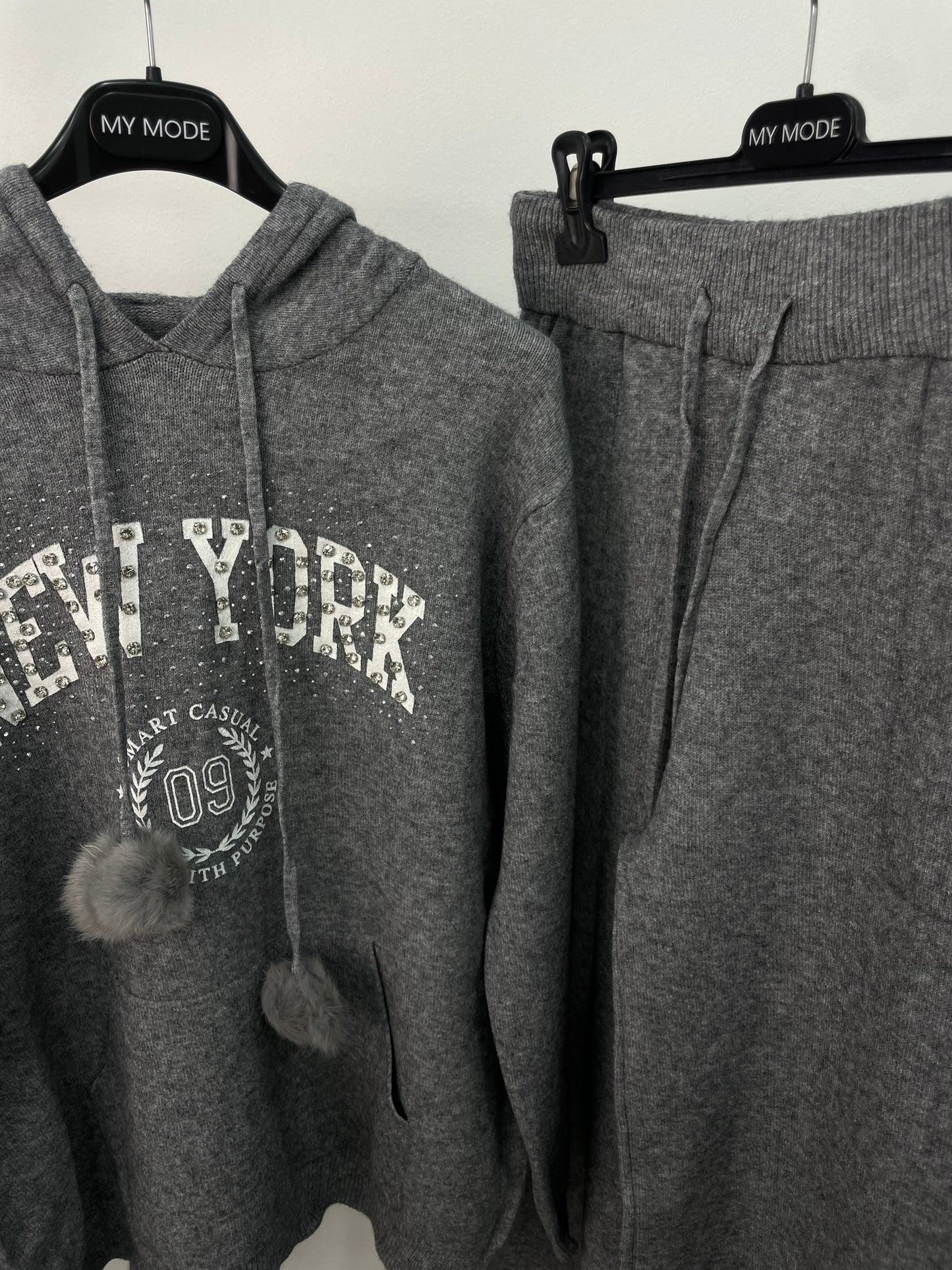 Coordinato New York Grigio