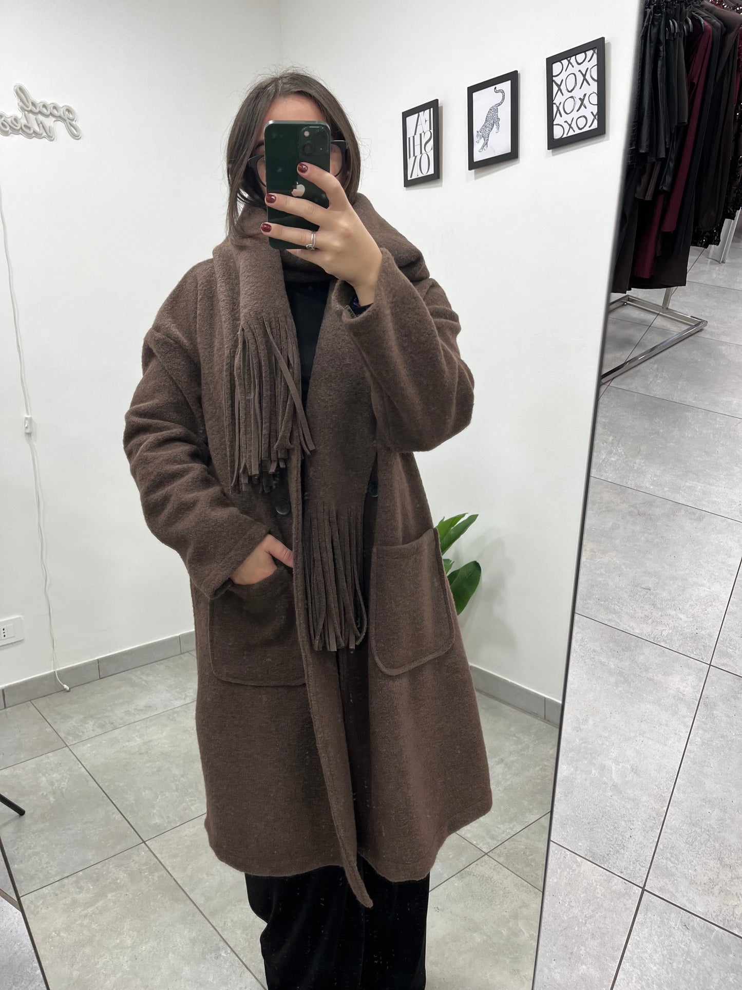 Cappotto Susy Marrone