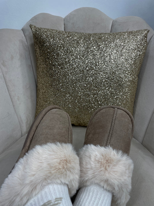 Pantofole Simple Fango