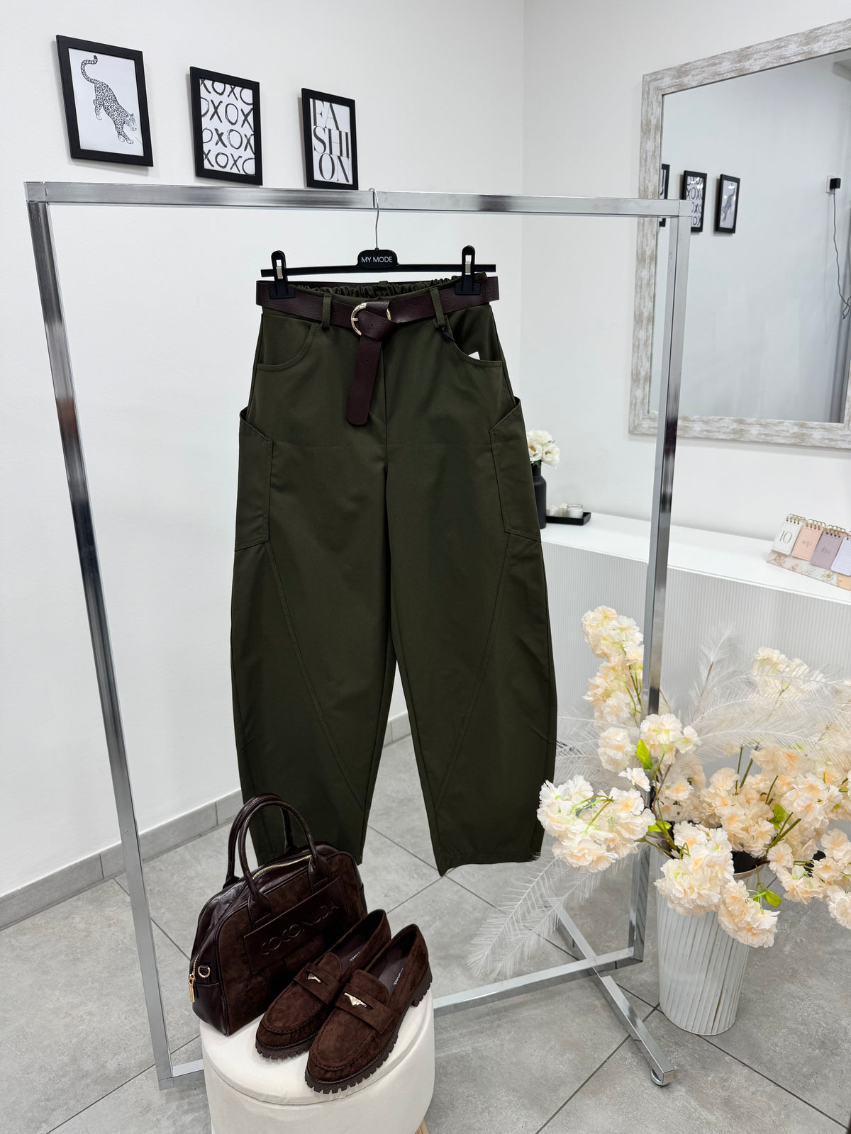 Coordinato Casual Verde Militare