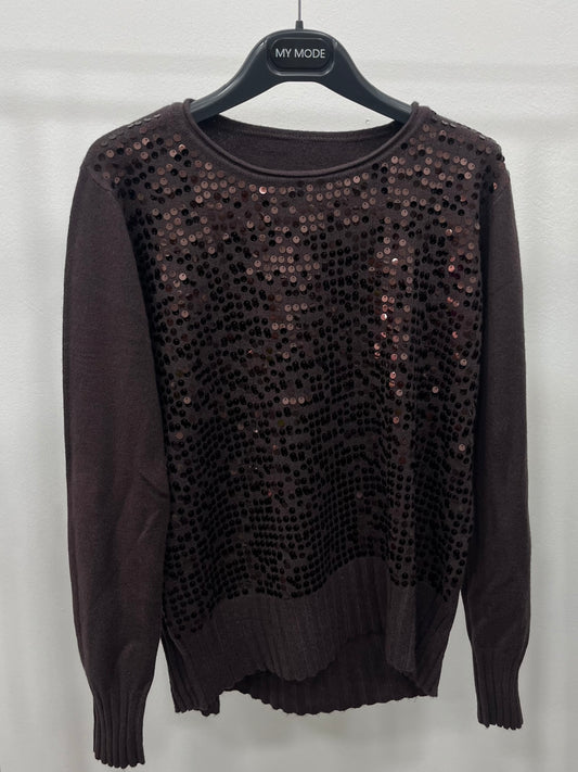 Maglia Shine Marrone