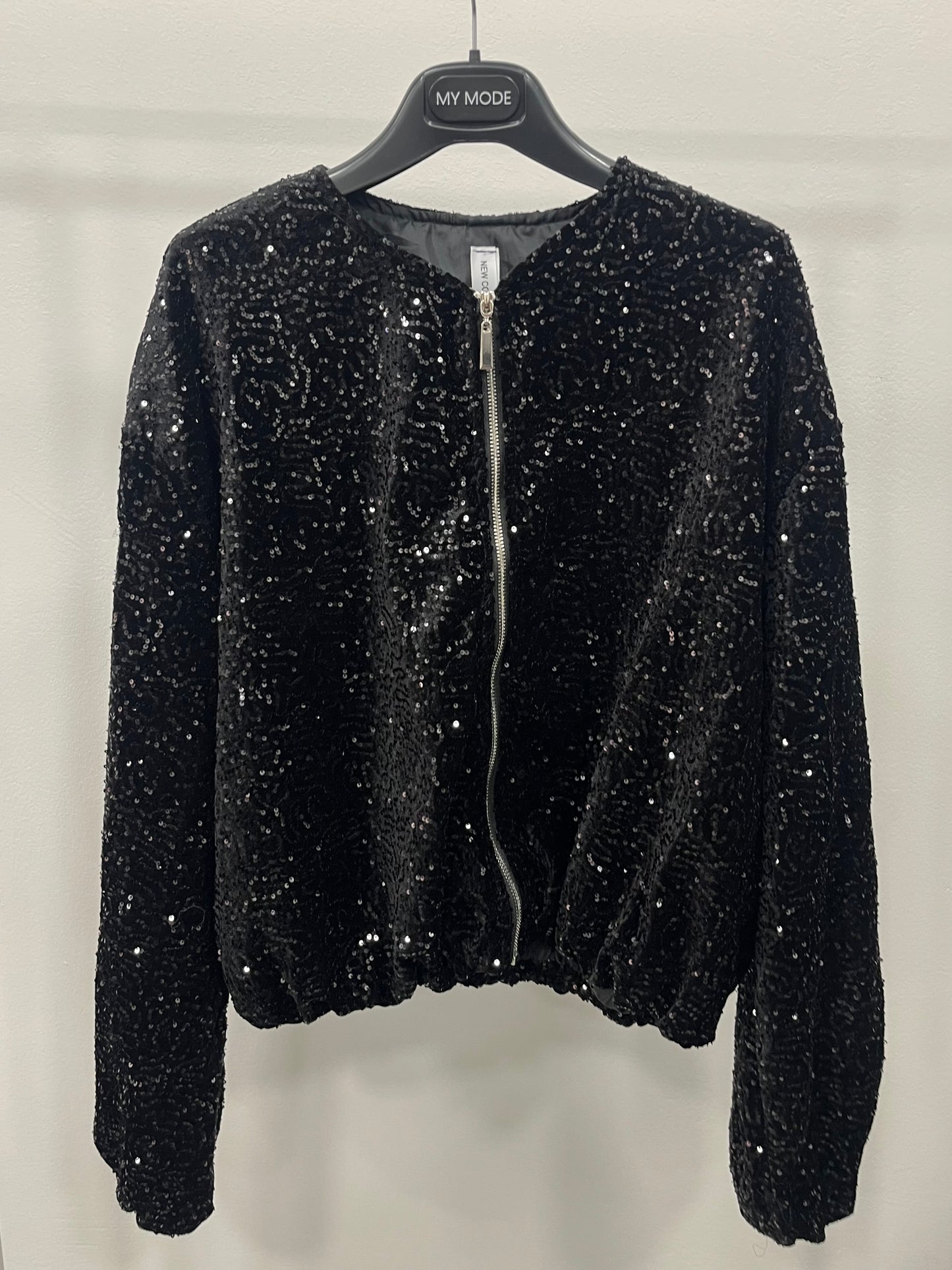 Bomber Paillettes Nero
