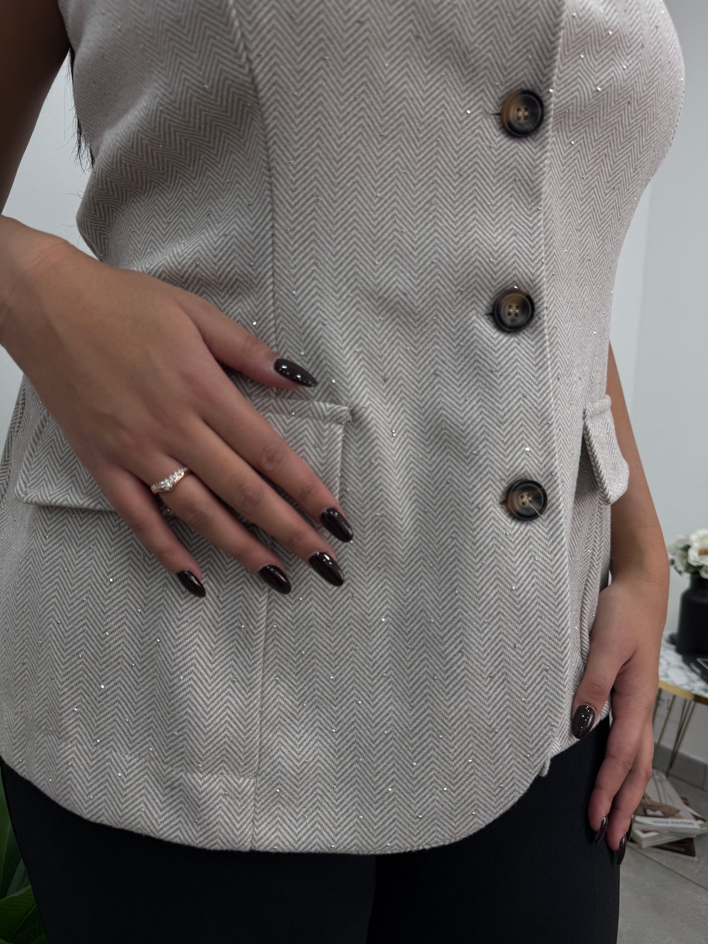 Corsetto Gioiello Panna