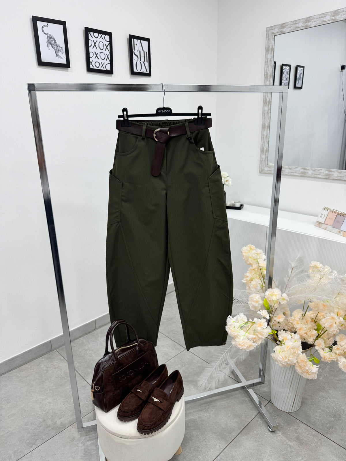 Coordinato Casual Verde Militare