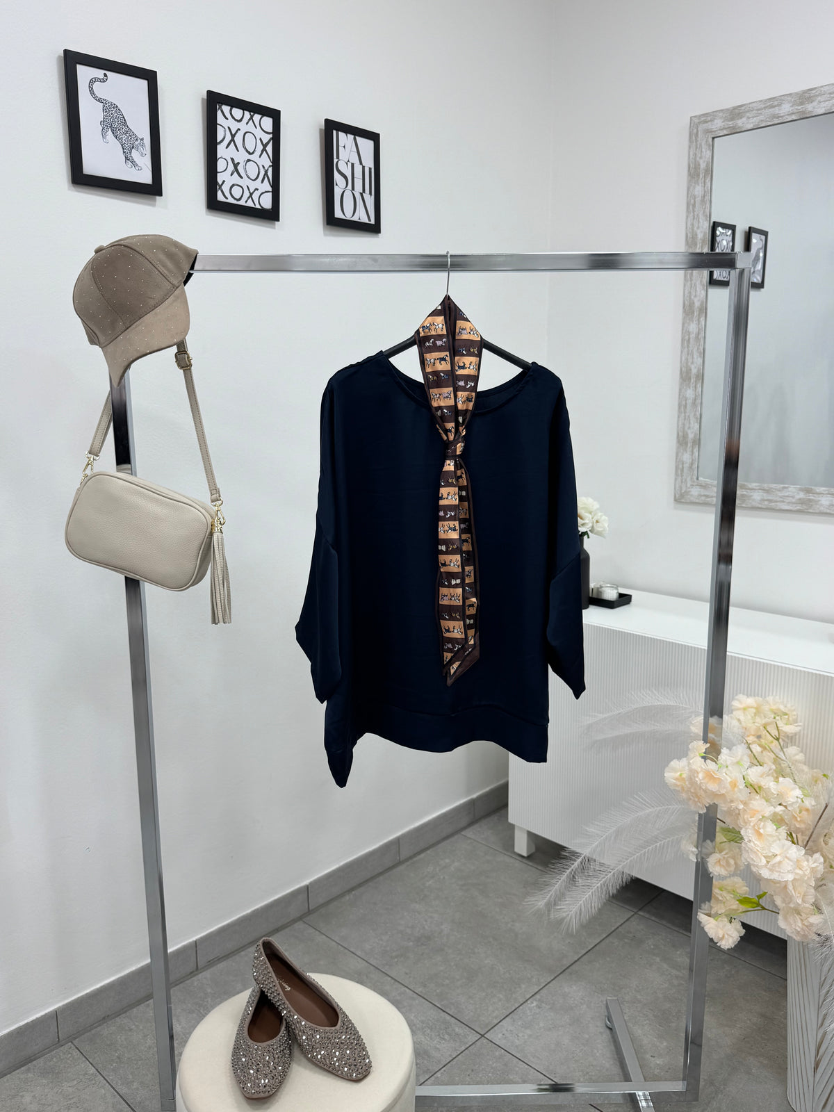 Maglia Satin Blu